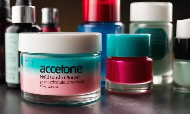 How Much Acetone Is In Nail Polish Remover?