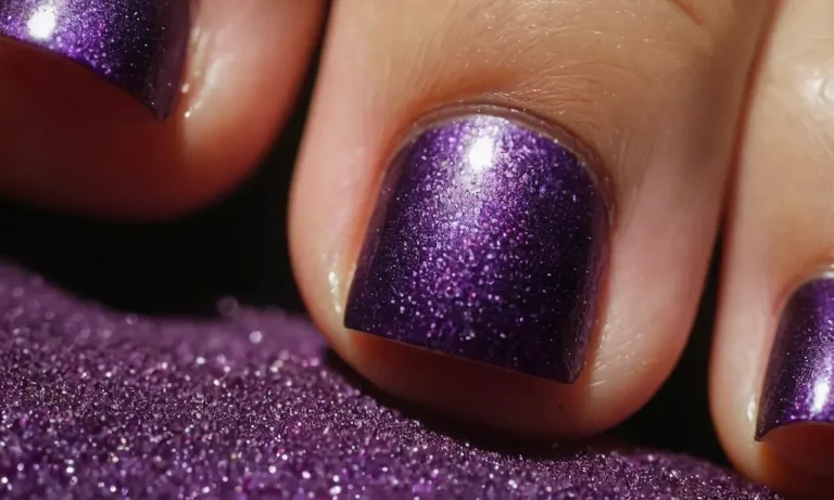 Why Is My Toenail Purple? Causes, Symptoms, And Treatments