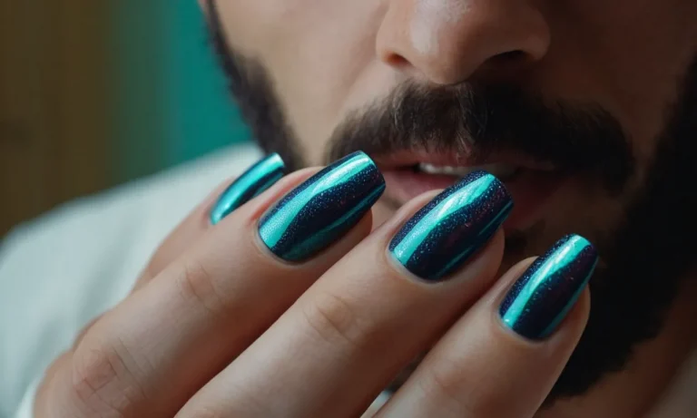 Can Guys Wear Acrylic Nails? A Detailed Look