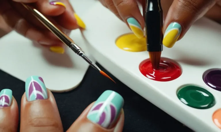 Can I Use A Paint Brush For Acrylic Nails?