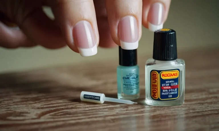 Can You Use Super Glue As Nail Glue?