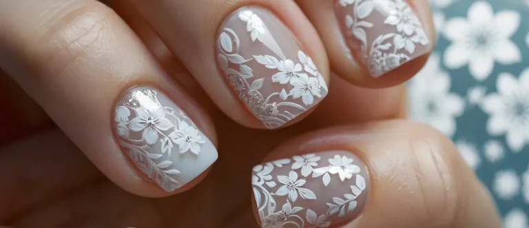 Achieving Stunning Clear Nails With White Designs