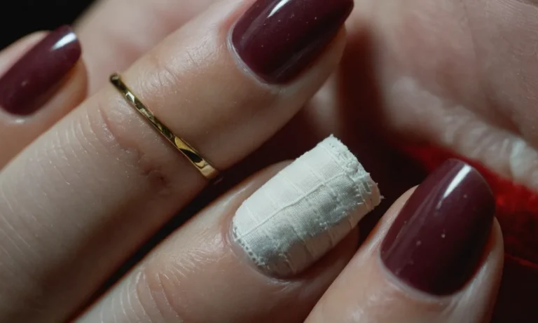 What Happens If You Cut Off The Tip Of Your Finger Or Nail?