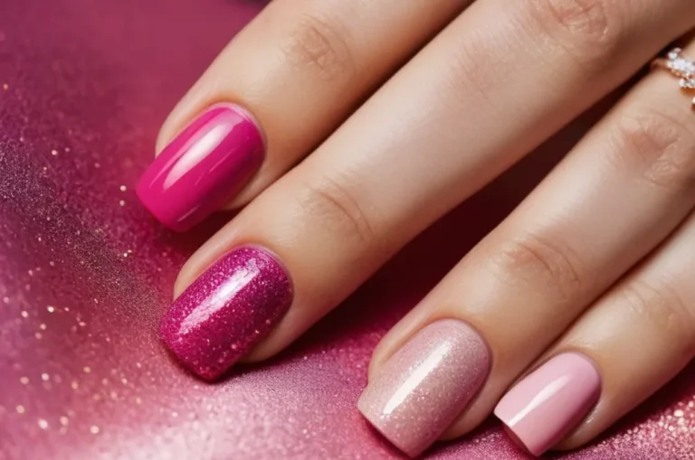 A Guide To The Various Shades Of Pink Nails