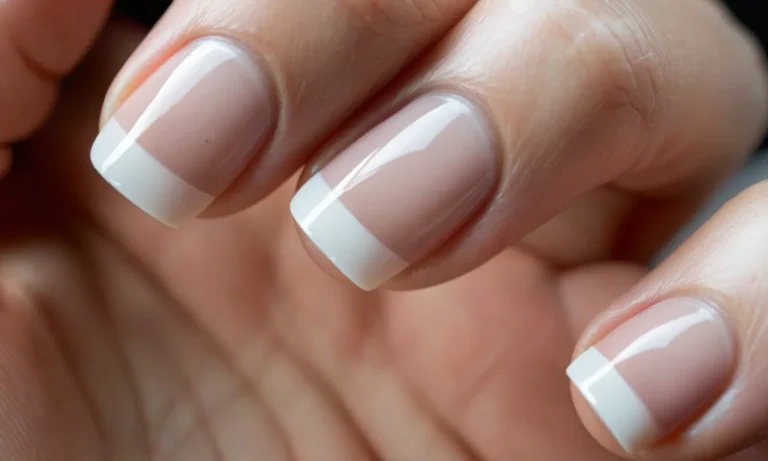 How To Get The Perfect French Manicure On Long Nails