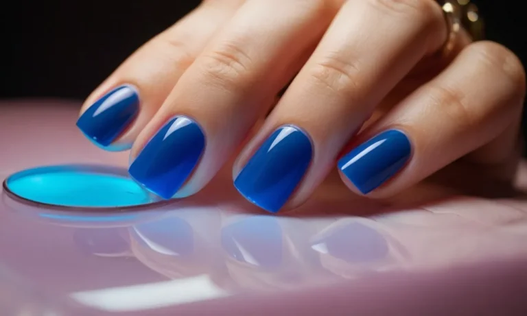 How Long Should You Leave Gel Nails Under A Uv Lamp?