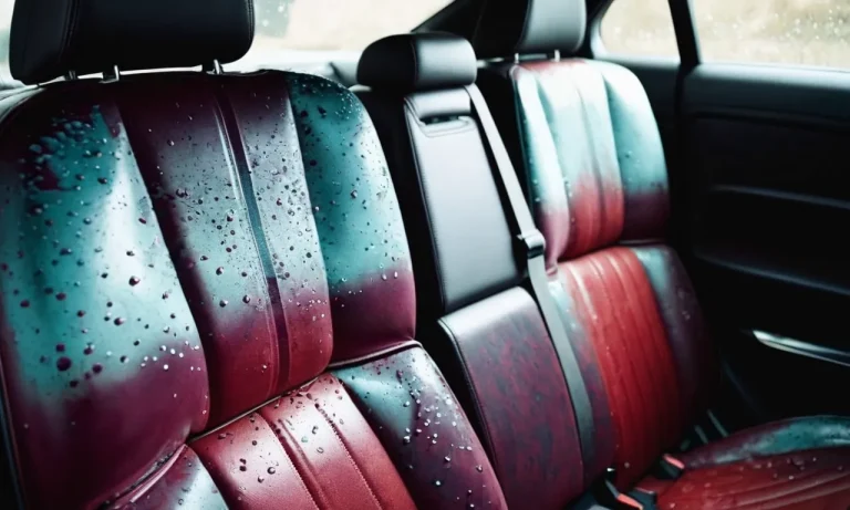 How To Get Nail Polish Out Of Car Seats: A Step-By-Step Guide