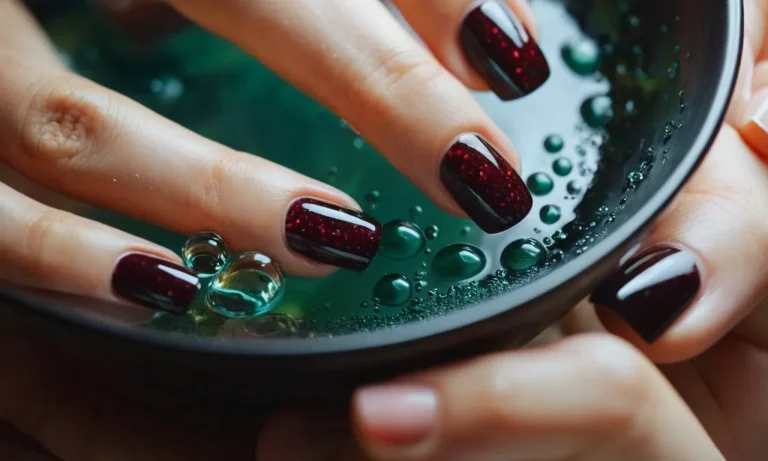 How To Take Off Acrylic Nails Safely With Oil And Water