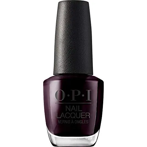 OPI Black Cherry Chutney dark red pearl nail polish