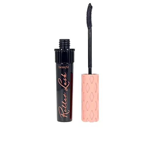 Benefit Roller Lash curling mascara in black and pink packaging