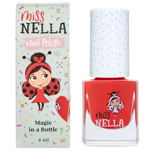 Miss Nella Strawberry 'n' Cream non-toxic nail polish for kids