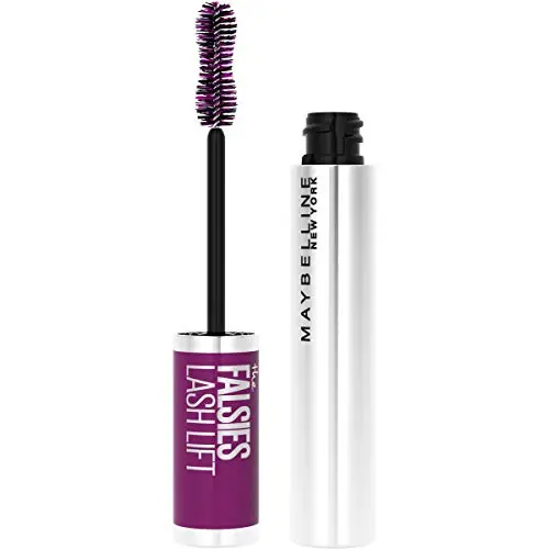 Maybelline The Falsies Lash Lift Mascara with its double-curved brush