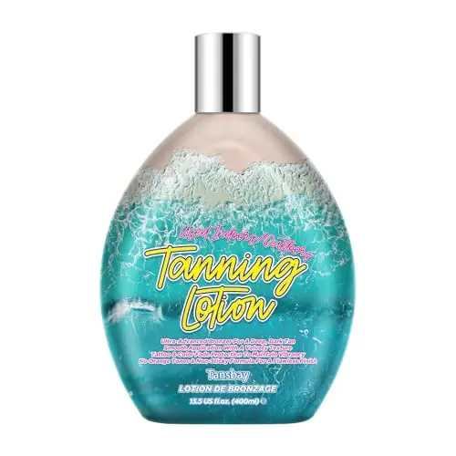 Tansbay tanning bed lotion accelerator with bronzer