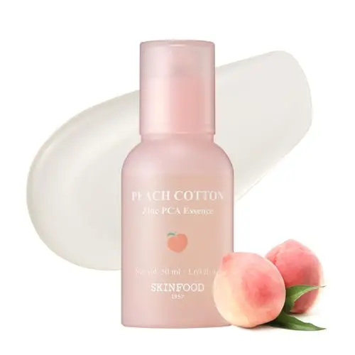 SKINFOOD Peach Cotton Zinc PCA Essence Serum Primer bottle